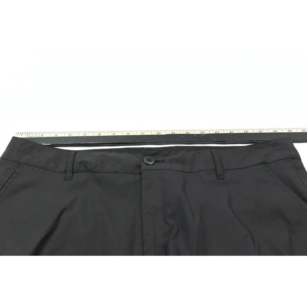 Marsh Wear Shorts Mens 38 Black Lightweight Stretch Drawstring 9